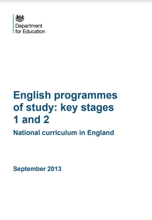 National Curriculum: English Key Stage 1 and 2