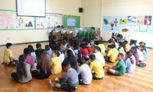 Fr Adam Speaks to Year 4