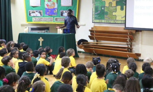 Mass with Reverend Sam