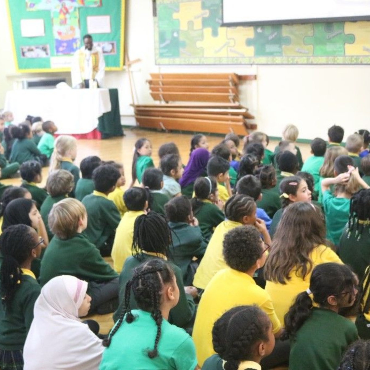 Mass with Bishop Lusa - John Keble C of E Primary School